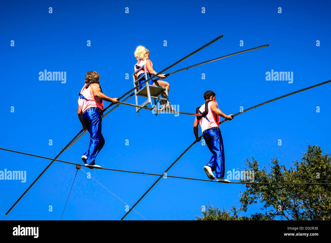 High Wire Act Stock Photos & High Wire Act Stock Images Alamy