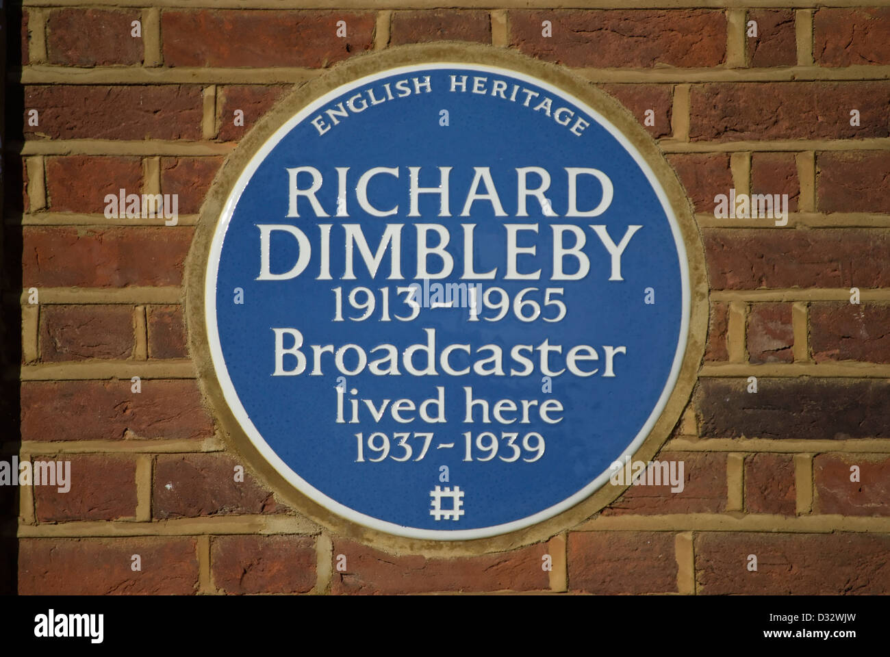 English heritage blue plaque for Richard Bright (1789-1858), a physician who lived at 11 Savile Row, Mayfair, London Stock Photo - Alamy