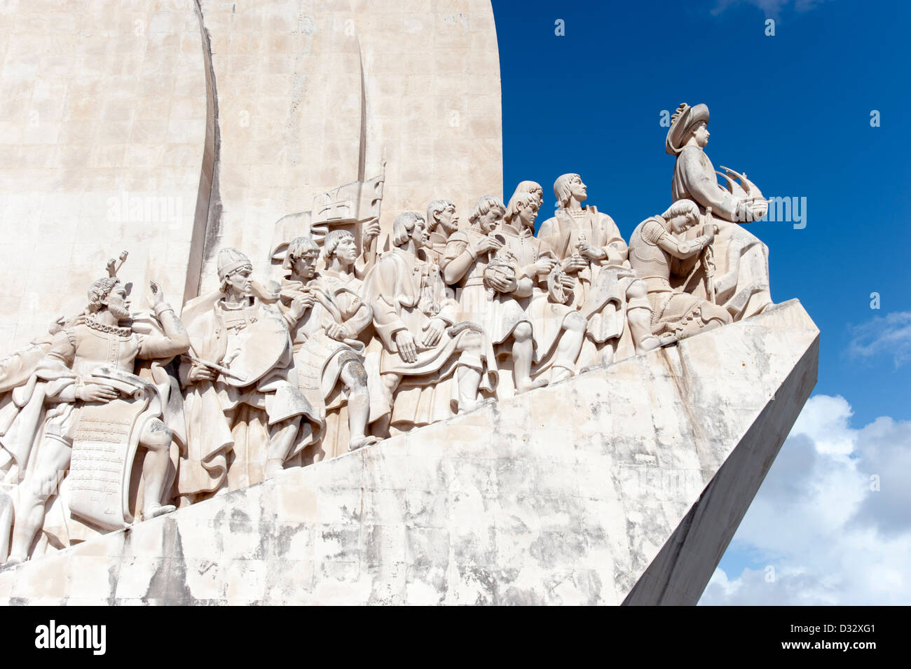 Monument to the Discoveries, Lisbon, Portugal Stock Photo