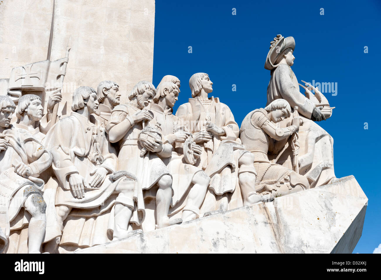 Monument to the Discoveries, Lisbon, Portugal Stock Photo