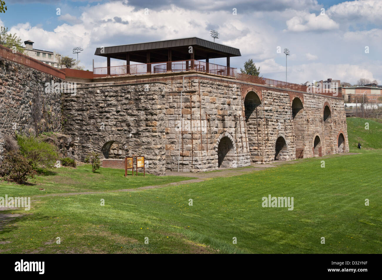 The Scranton Iron Furnaces, Pennsylvania, USA Stock Photo Alamy