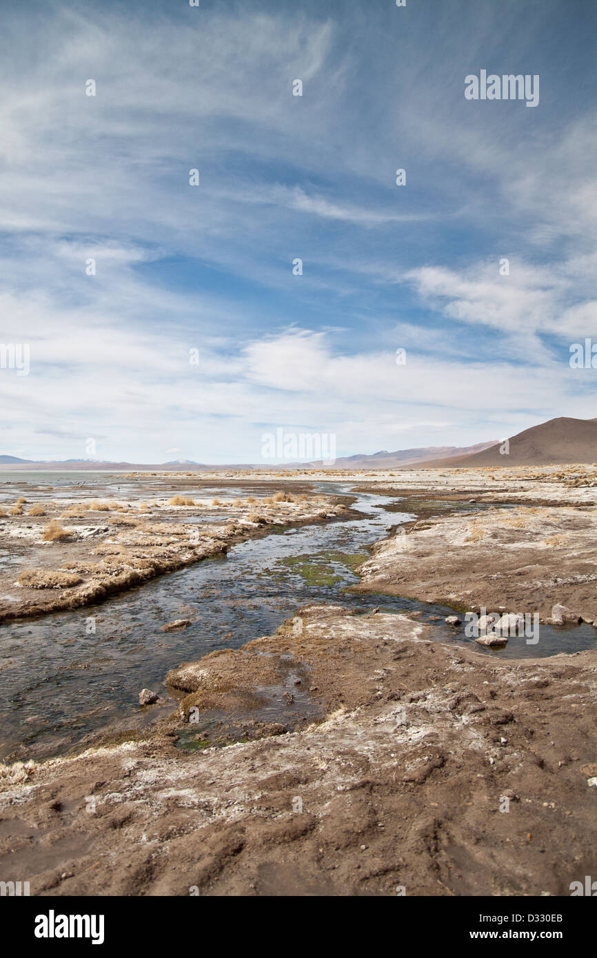 Hot Springs stream Stock Photo - Alamy