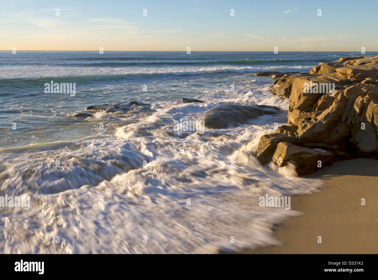 Coastal landscape Stock Photo