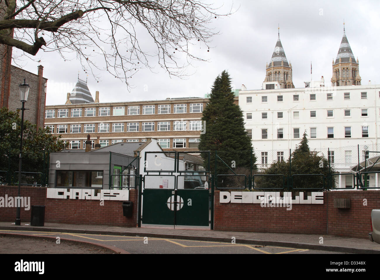 The Lycée Français Charles de Gaulle, London, South Kensington, UK Stock Photo