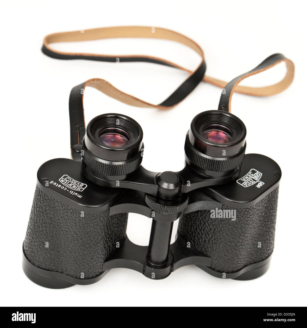 Vintage Carl Zeiss Jena 8xW Jenoptem multi coated binoculars