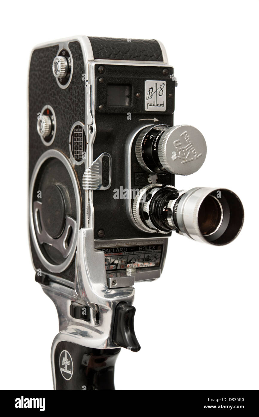 1967 Bolex Super 8mm Cinema Projector for Display Including Film and Reels