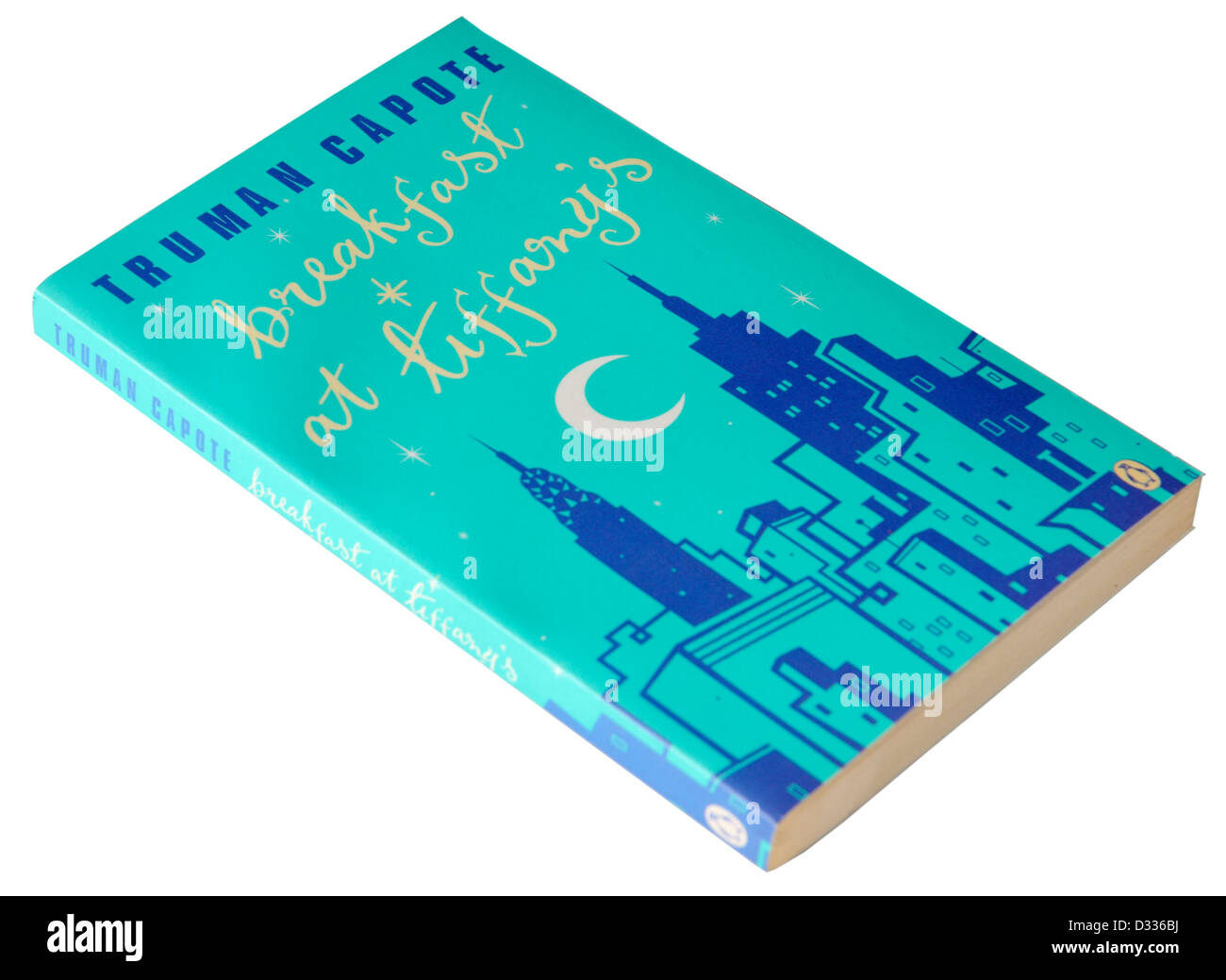Breakfast at Tiffanys by Truman Capote Stock Photo