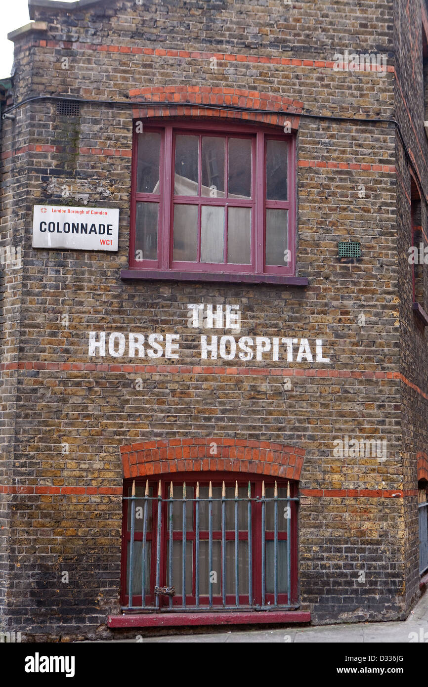 The Horse Hospital In london Stock Photo