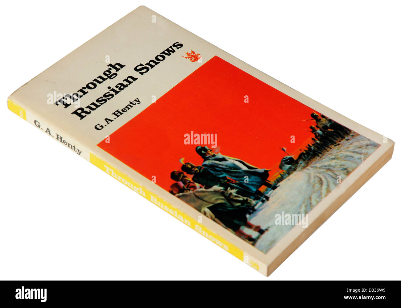 Through Russian Snows by GA Henty Stock Photo