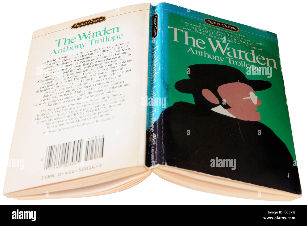 The Warden by Anthony Trollope Stock Photo - Alamy