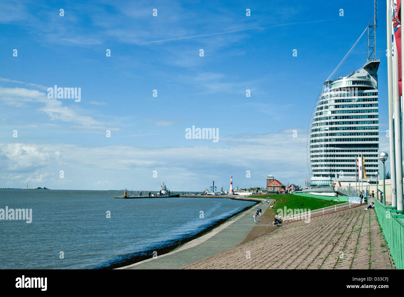 Bremerhaven Harbour, Germany Stock Photo Alamy