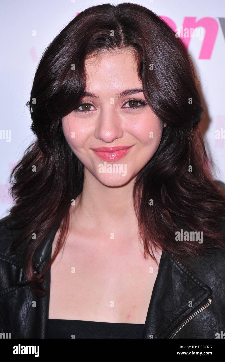 Katie Findlay at arrivals for Teen Vogue 10th Anniversary Party, Aeropostale Store in Times Square, New York, NY, USA. February 7, 2013. Photo By: Gregorio T. Binuya/Everett Collection/Alamy live news. Stock Photo