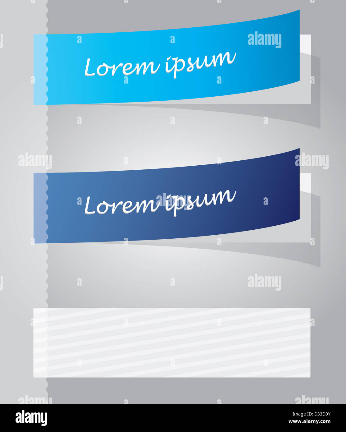 Multicolored stickers. Vector Stock Photo - Alamy
