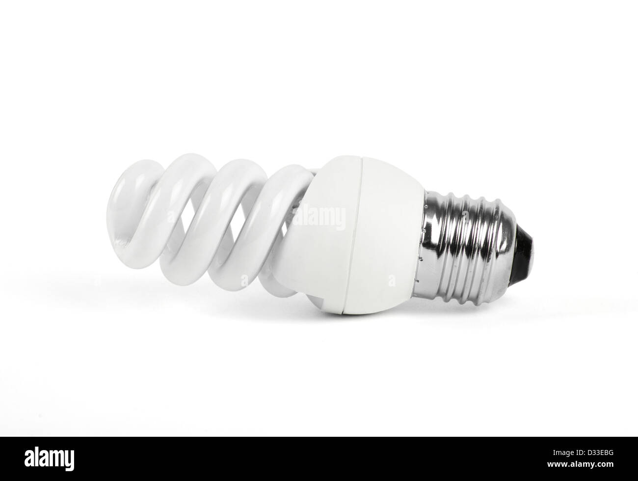 Energy saving fluorescent light bulb Stock Photo - Alamy