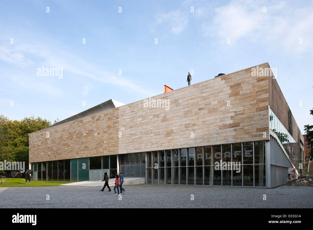 Kunsthal, Rotterdam, Netherlands. Architect OMA, 1992. Exterior corner