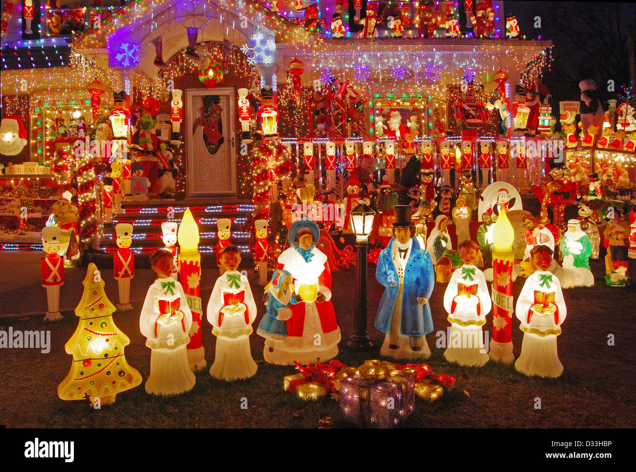 Bayside queens christmas lights hires stock photography and images Alamy