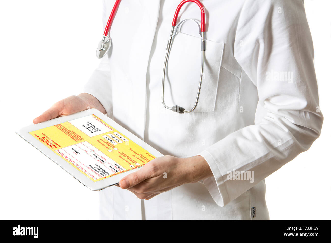 Doctor's prescription pad hi-res stock photography and images - Alamy