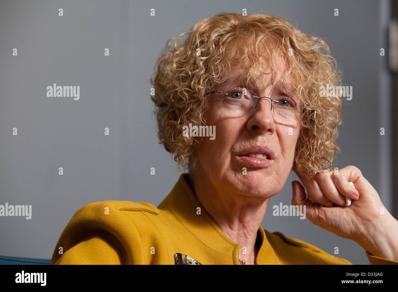 Margaret Burgess MSP, Scottish Government Minister for Housing and Welfare Stock Photo