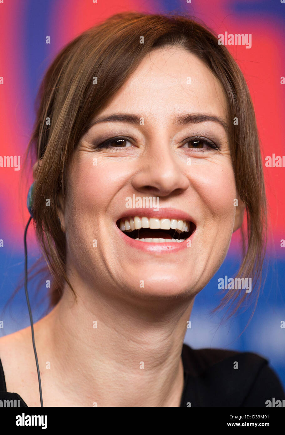 Actress Maja Ostaszewska of Poland attends the press conference for «In