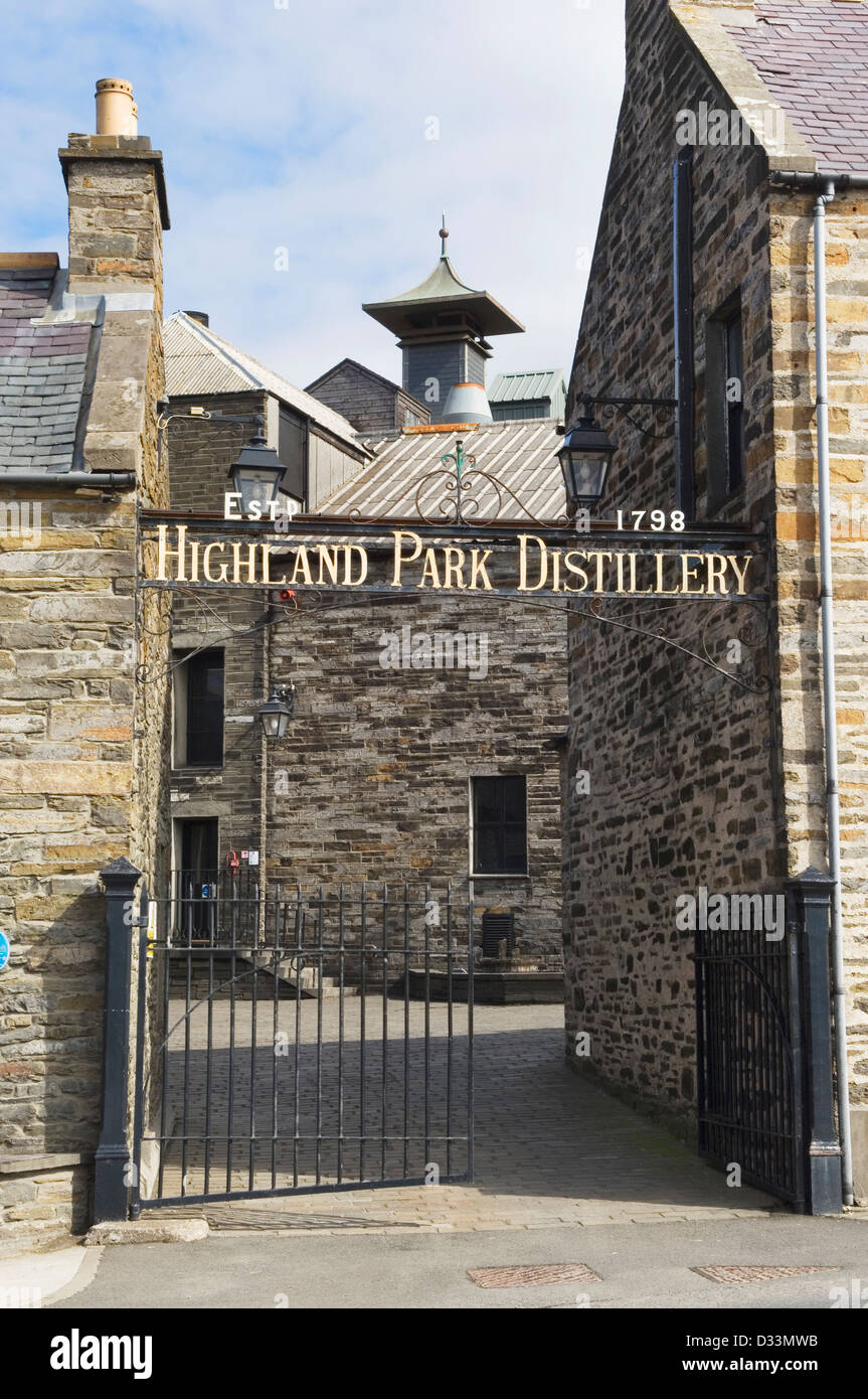 Highland Park whisky distillery, Orkney Islands, Scotland, UK. Stock Photo