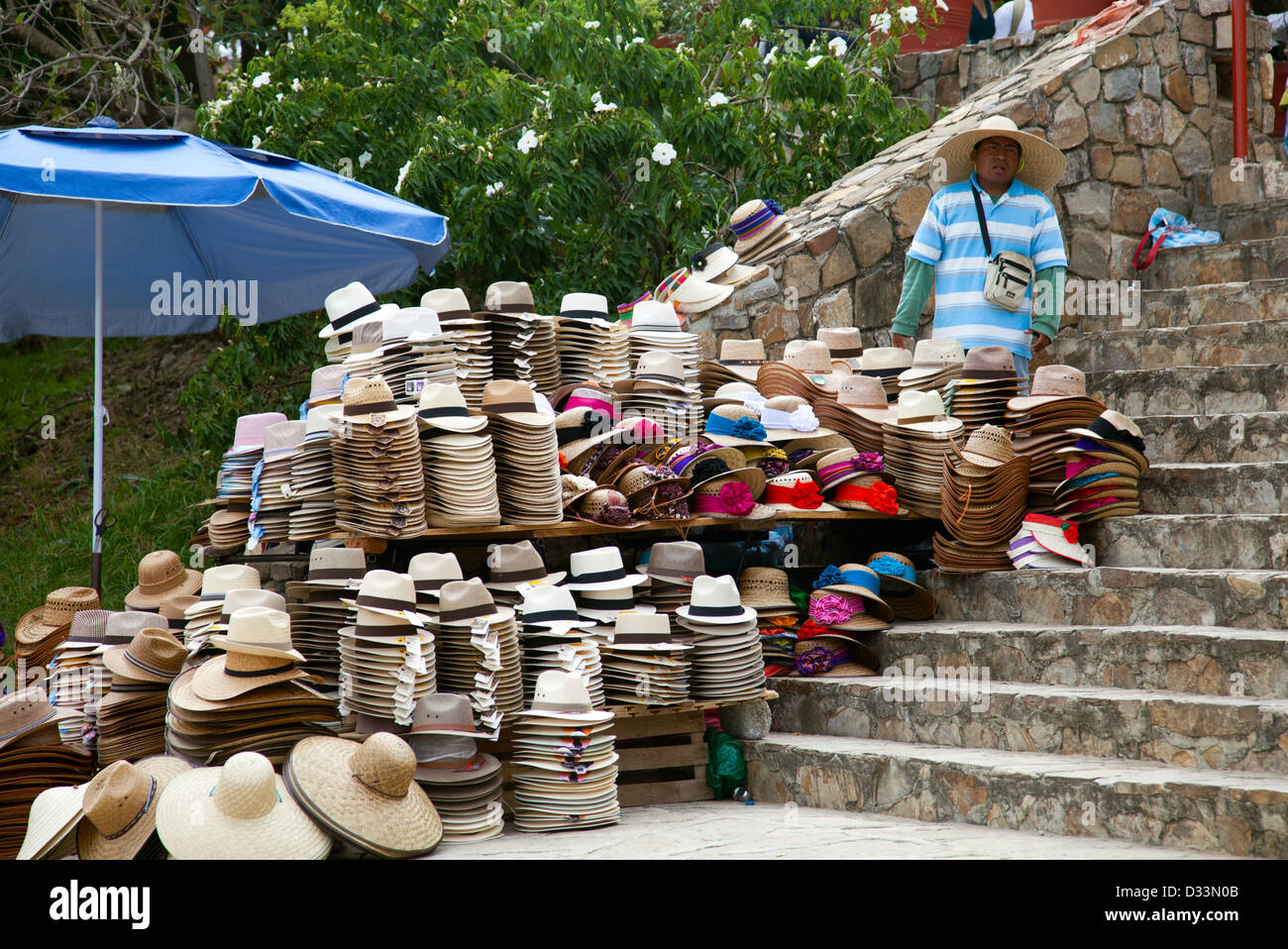 Hats vendor hi-res stock photography and images - Alamy