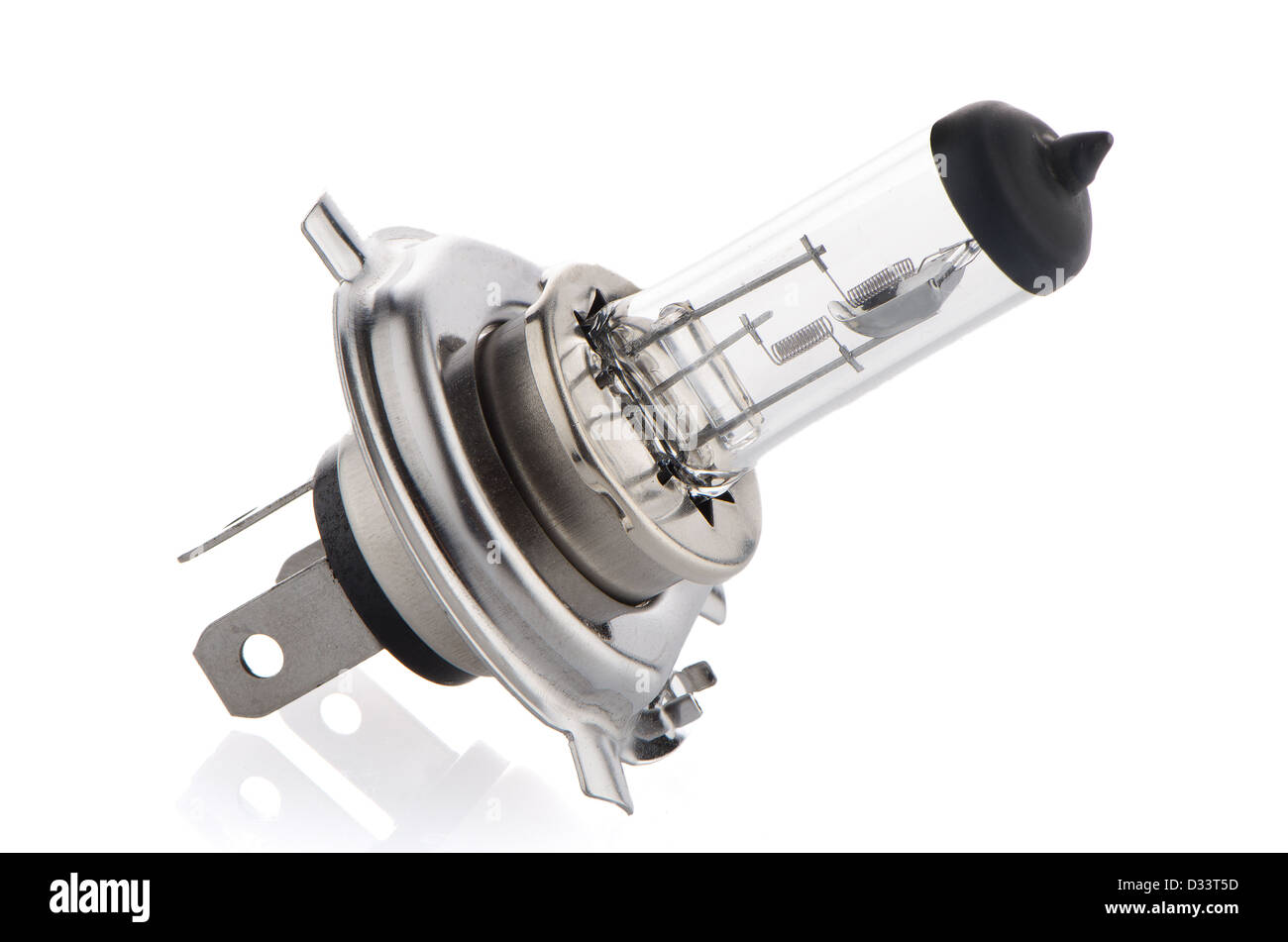 A halogen car headlamp bulb with main and dipped beams Stock Photo Alamy