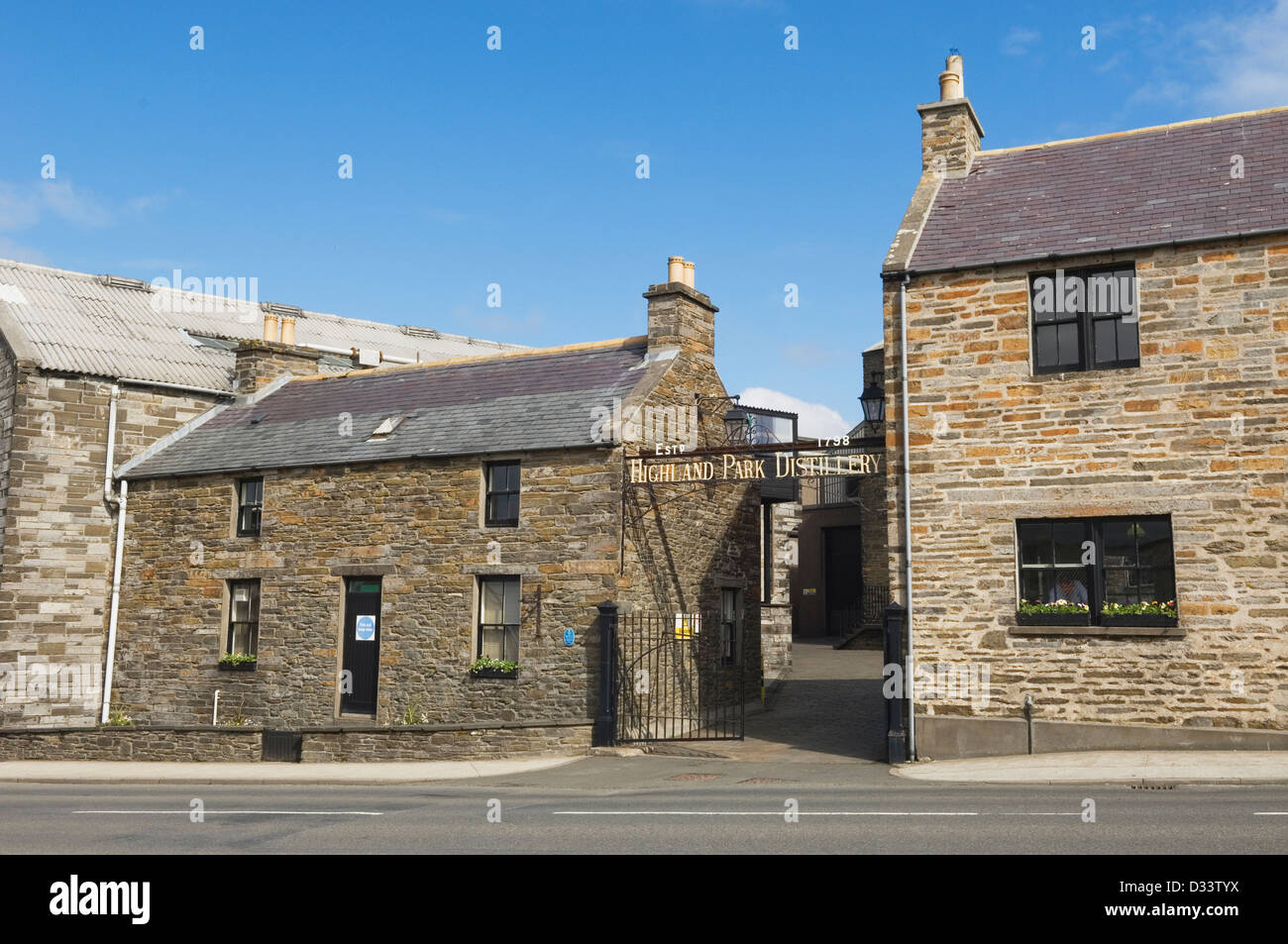 Highland Park whisky distillery, Orkney Islands, Scotland, UK. Stock Photo