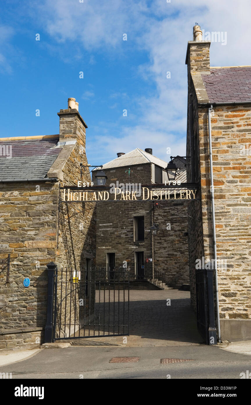 Highland Park whisky distillery, Orkney Islands, Scotland, UK. Stock Photo