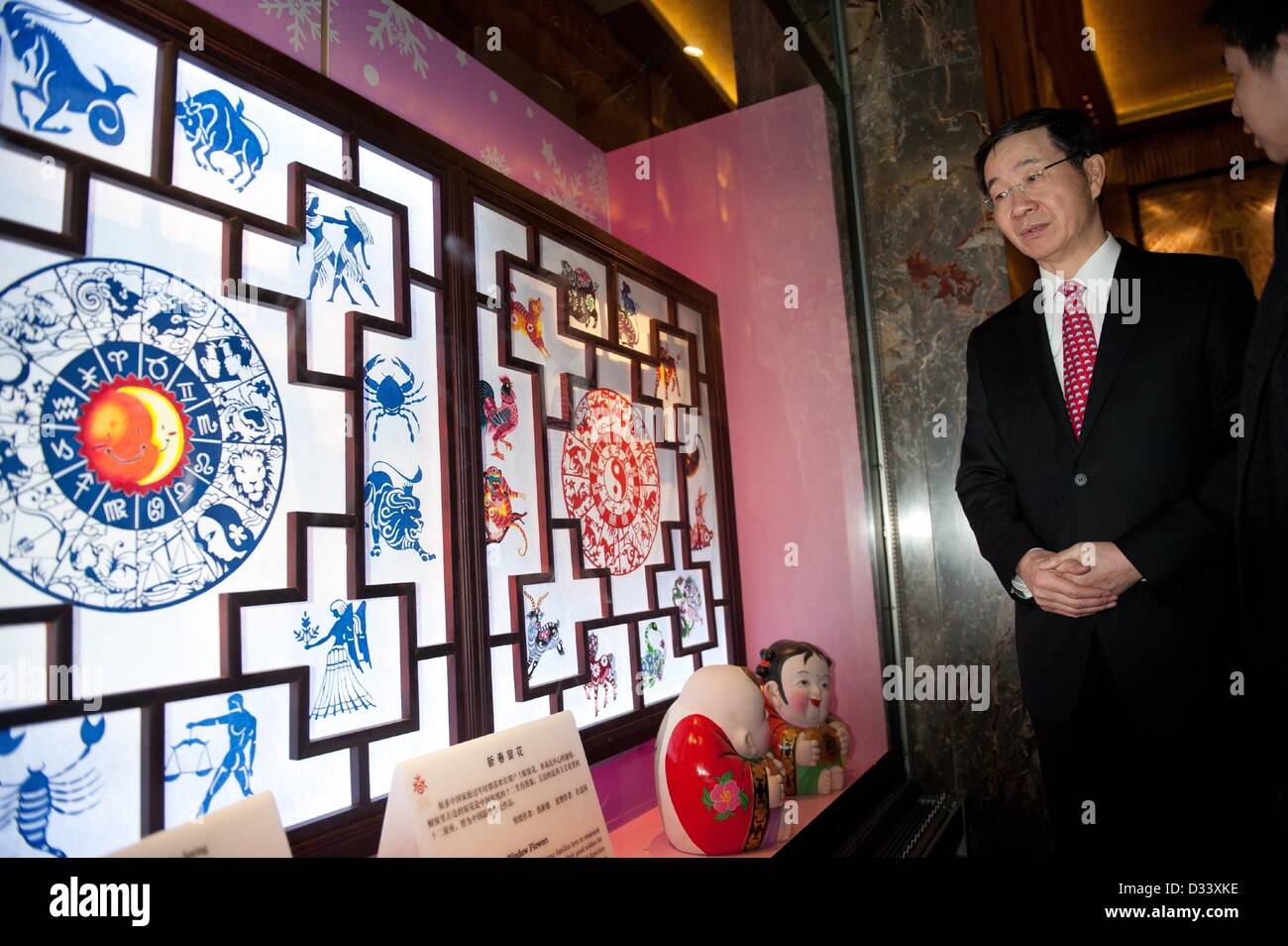 New York Usa 8th February 2013 Ambassador Sun Guoxiang Consul New York Usa 8th February 2013 Ambassador Sun Guoxiang Consul
