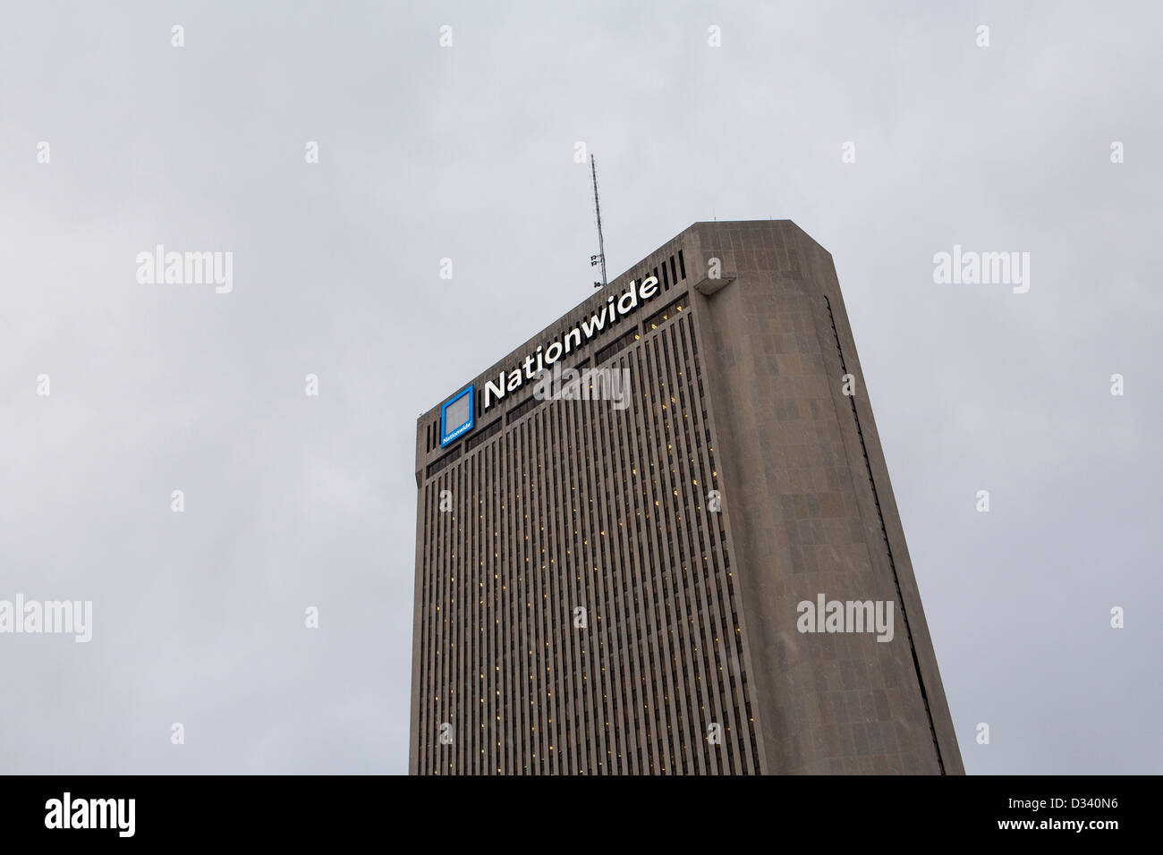 The headquarters of Nationwide Mutual Insurance Company. Stock Photo