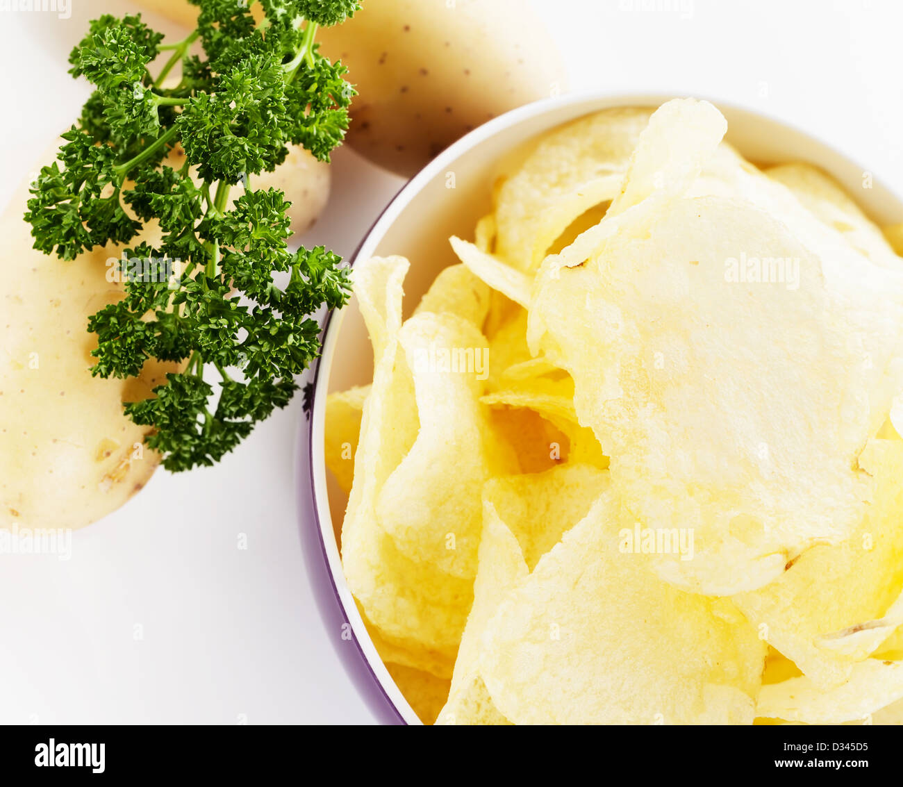 White potatoes chips hires stock photography and images Alamy
