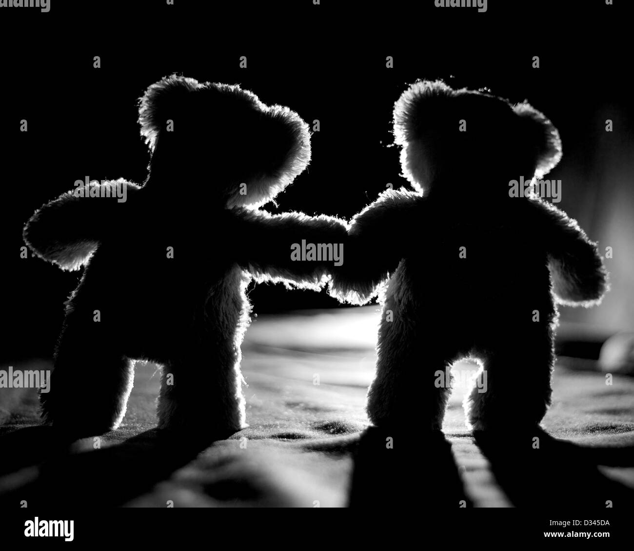 Heart Silhouette Black And White Stock Photos Images Alamy