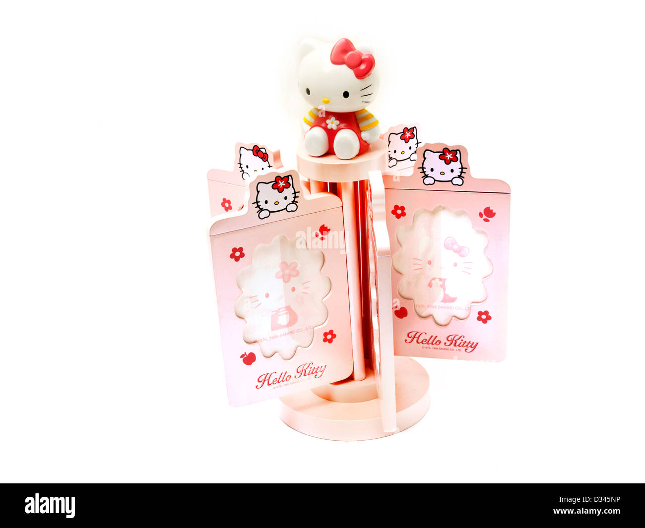 Hello Kitty Picture Frames Stock Photo