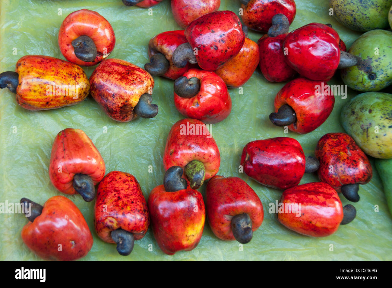 Acajou (cashews) at Belen market, Iquitos, Peru Stock Photo