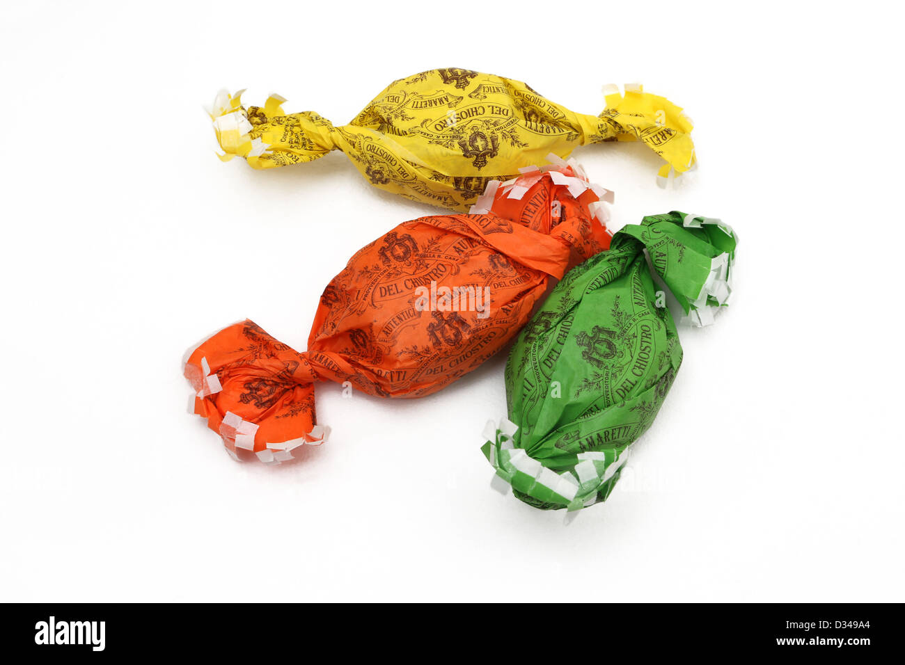 Italian Soft Almond Flavoured Cookies Stock Photo Alamy