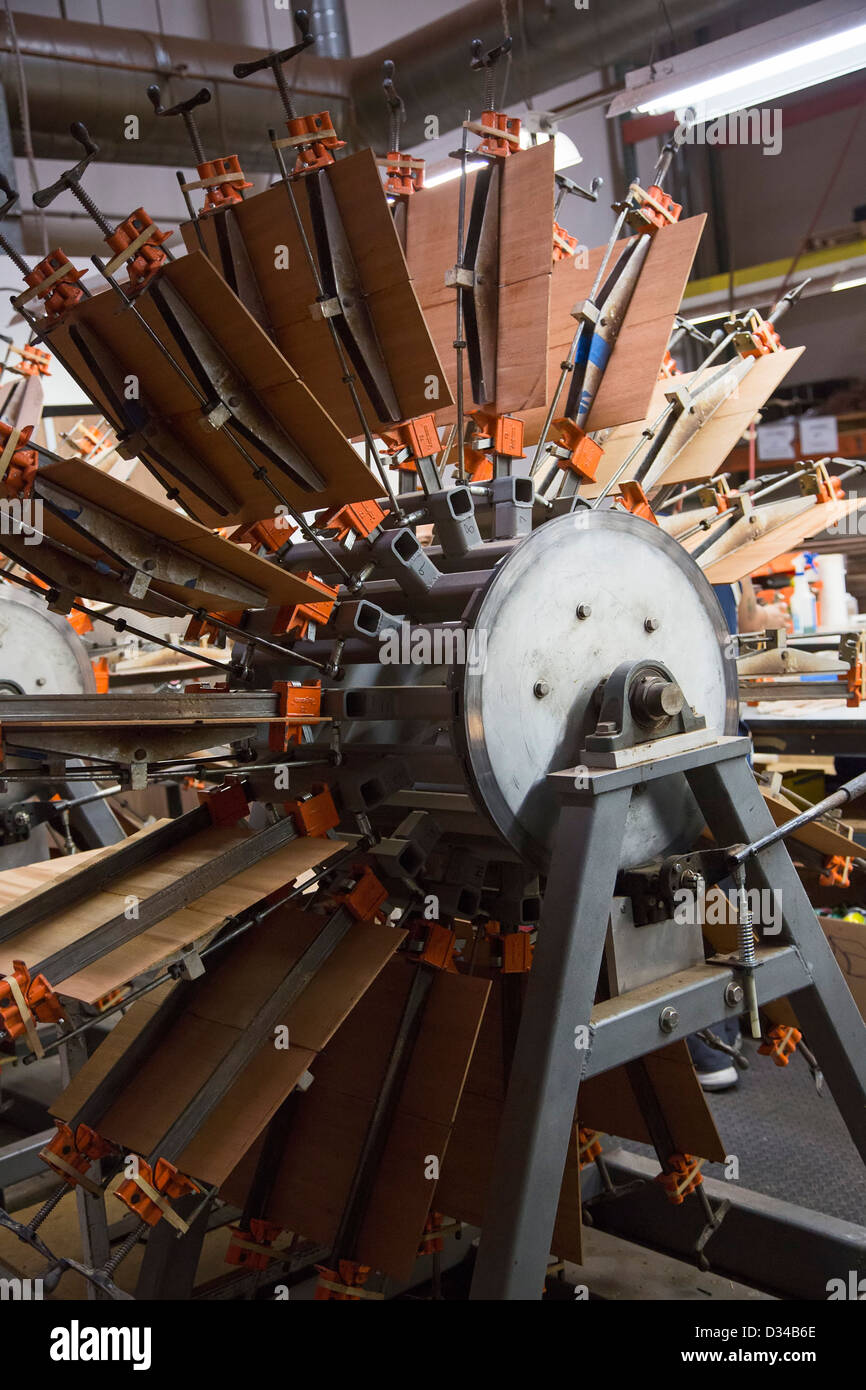 El Cajon, California Guitar production at the Taylor Guitars factory
