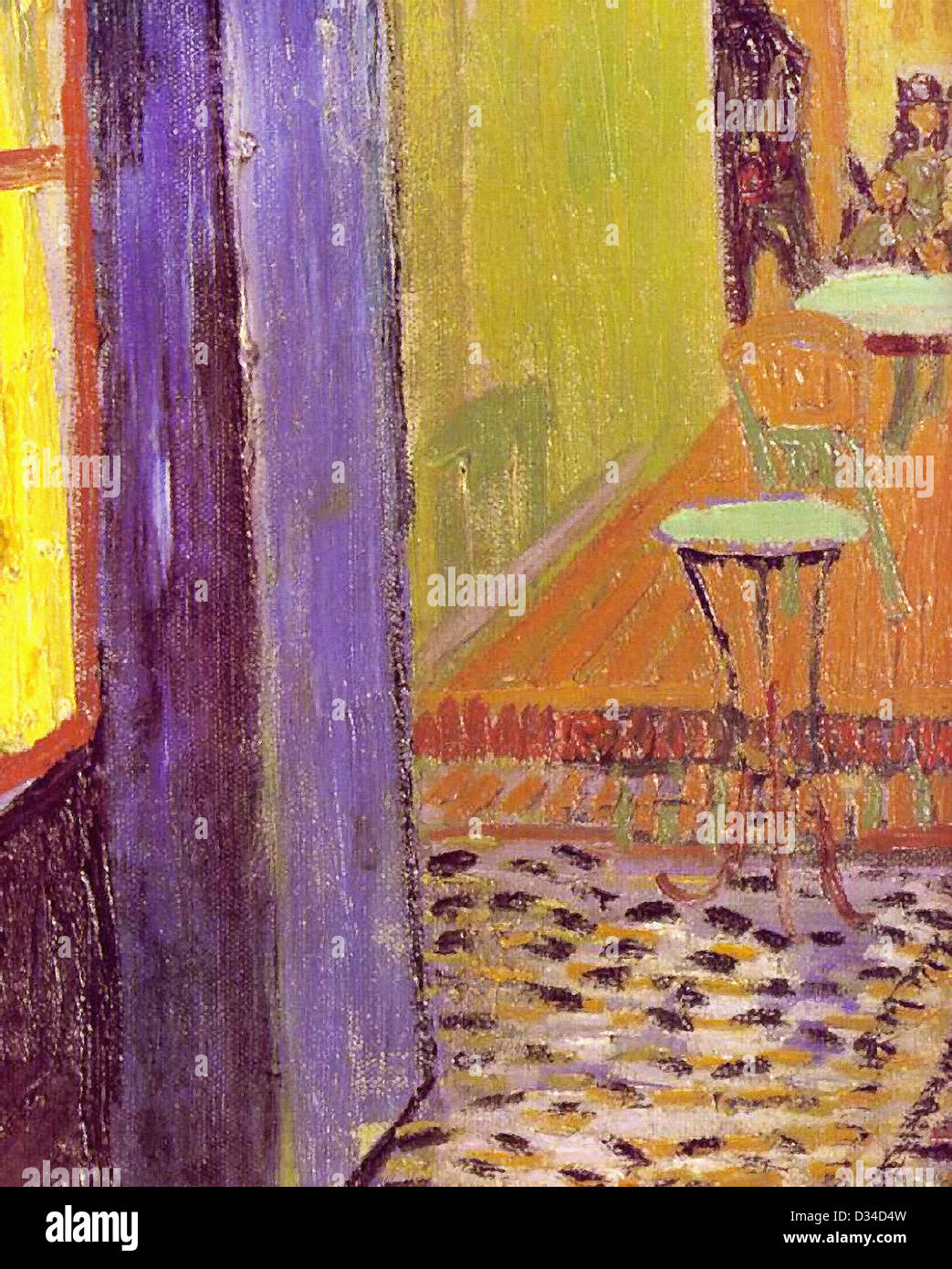Vincent van Gogh Cafe Terrace on the Place du Forum. 1888. Oil on