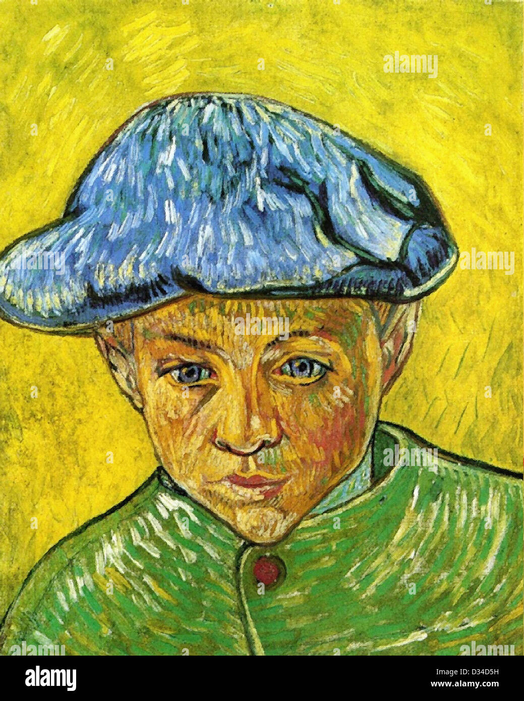 Vincent van Gogh Portrait of Camille Roulin. 1888. Oil on canvas. Van Gogh Museum, Amsterdam Vincent van Gogh Portrait of Camille Roulin. 1888. Oil on canvas. Van Gogh Museum, Amsterdam