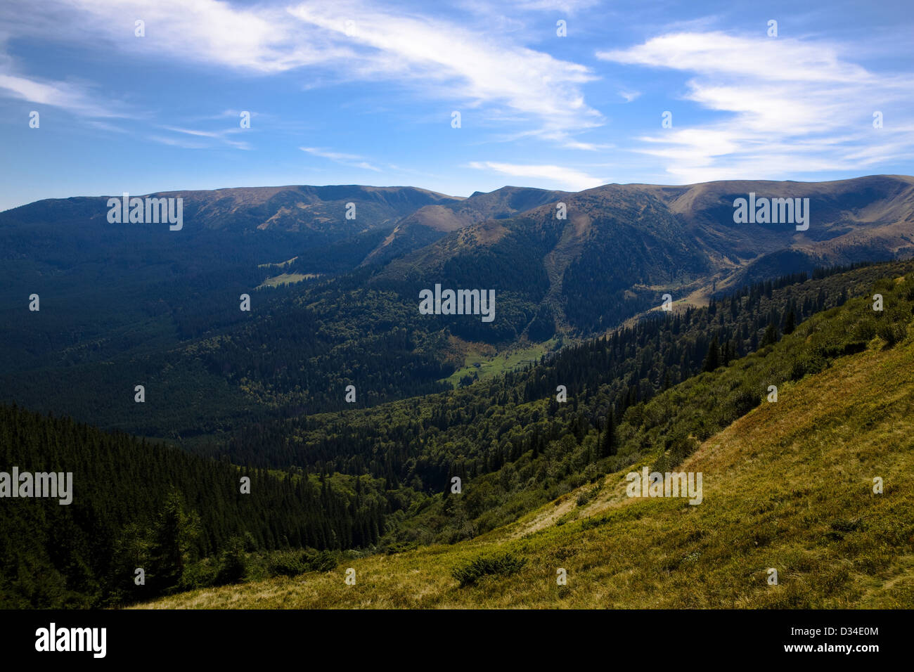 Beautiful views of the Carpathian Mountains Stock Photo - Alamy