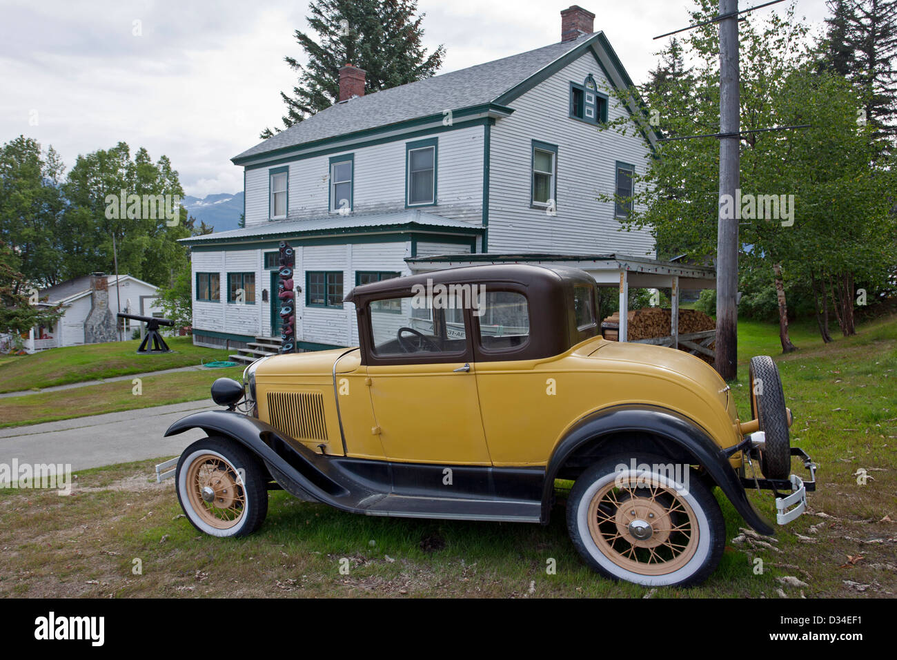 Ford Model A. Haines. Alaska. USA Stock Photo