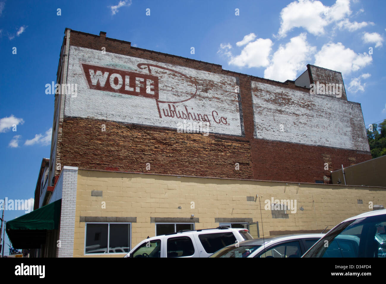 Old Signs in the Strip District Stock Photo