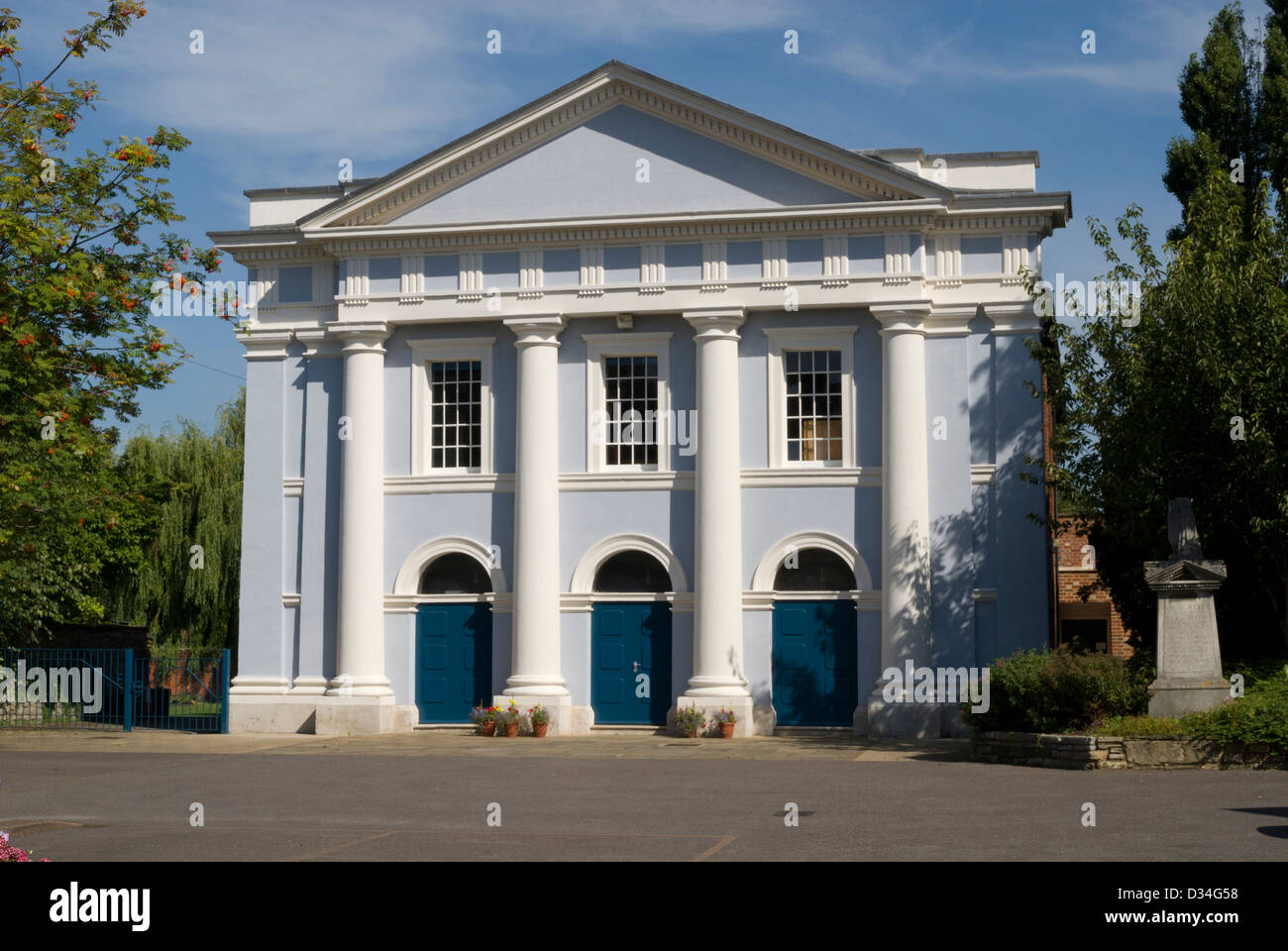 Abingdon Baptist Church, Ock Street, Abingdon, Oxfordshire, England, UK. built in the classical style, 1841 Stock Photo