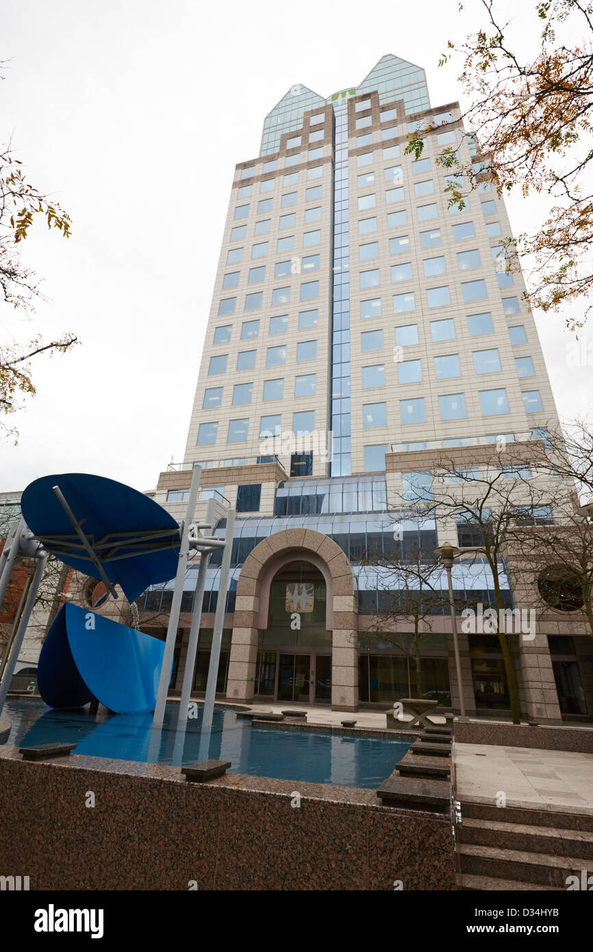 BC hydro building downtown Vancouver Canada Stock Photo Alamy