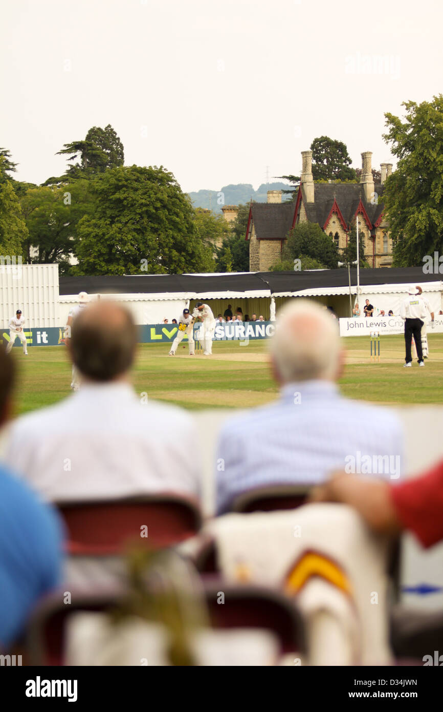 Cheltenham cricket festival at Cheltenham College Stock Photo Alamy