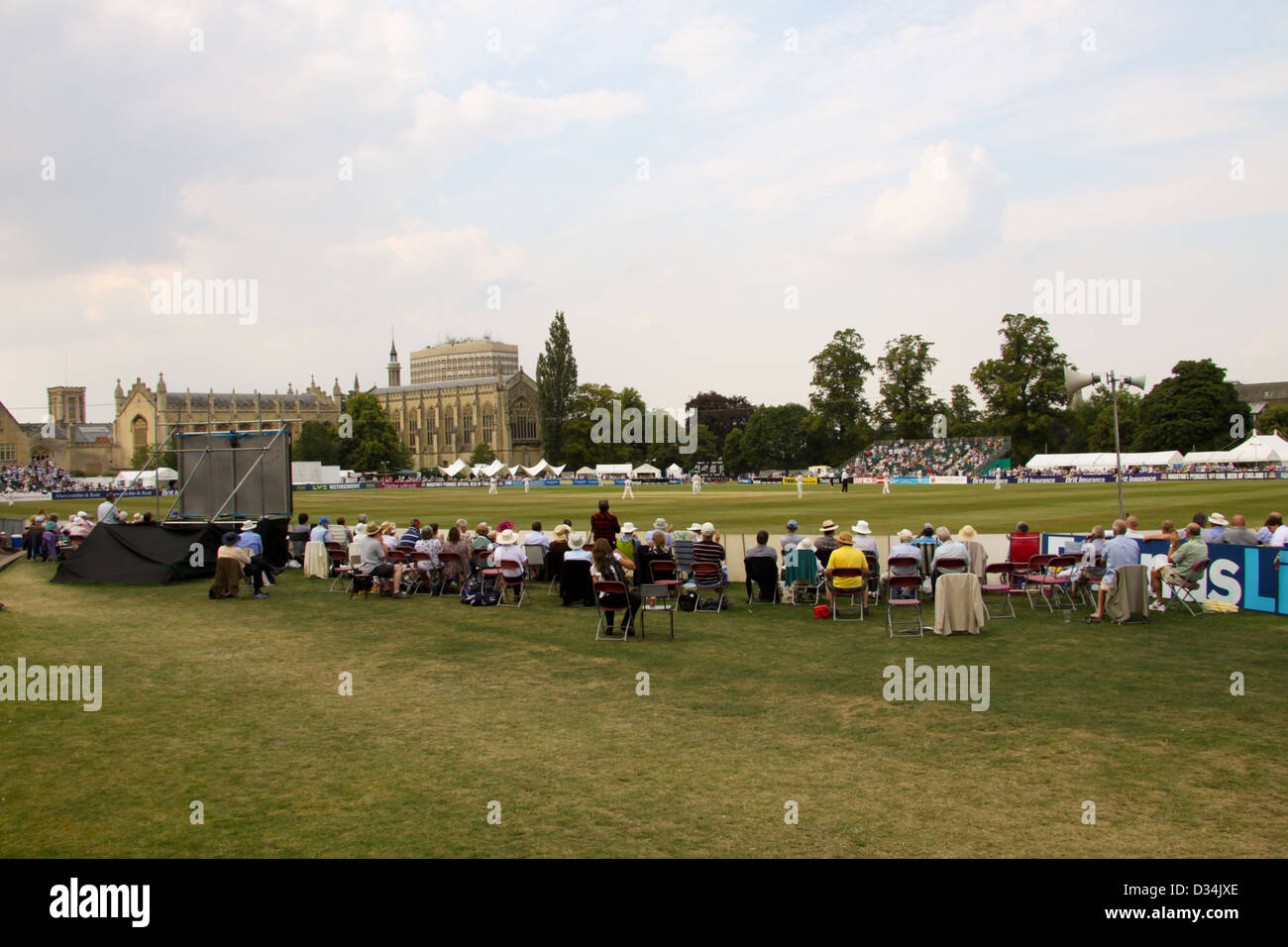 Cheltenham cricket festival at Cheltenham College Stock Photo Alamy