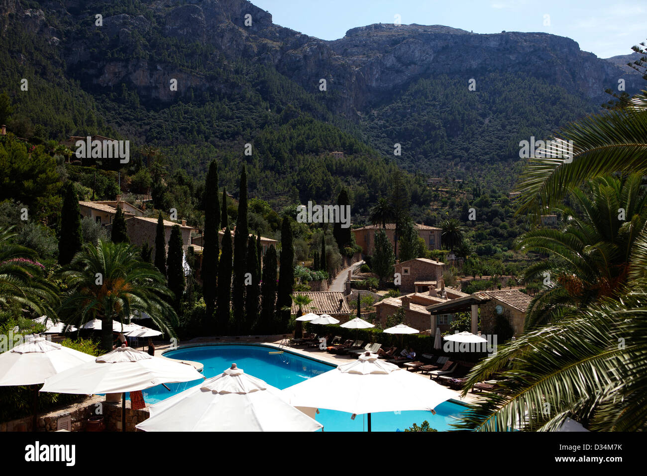 Belmond La Residencia Hotel Deia, Mallorca, Balearics, Spain Stock