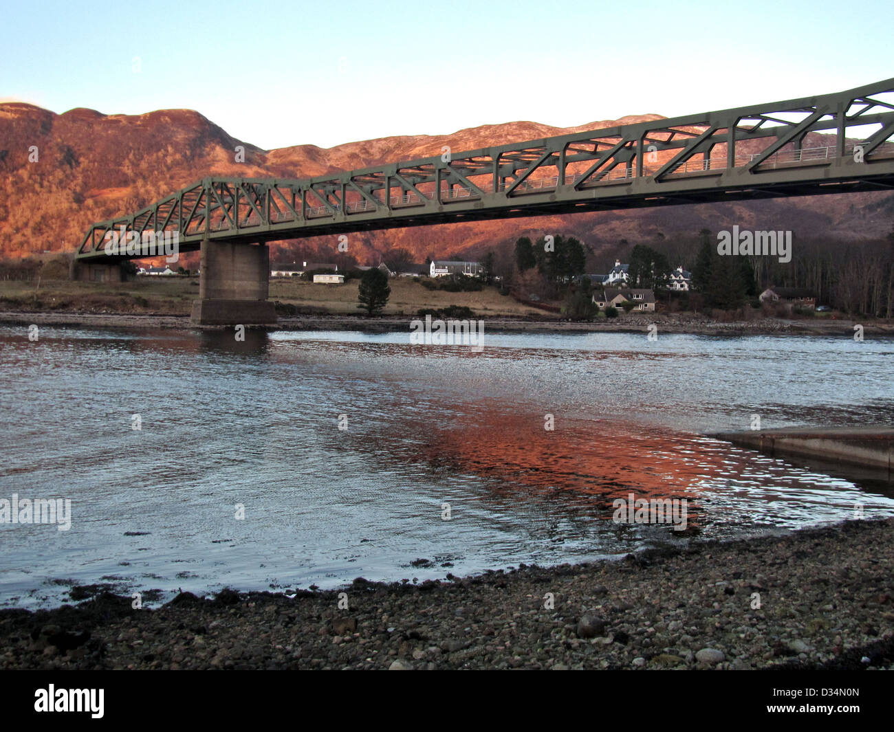 The Ballachulish bridge in the west highlands of Scotland, near Fort