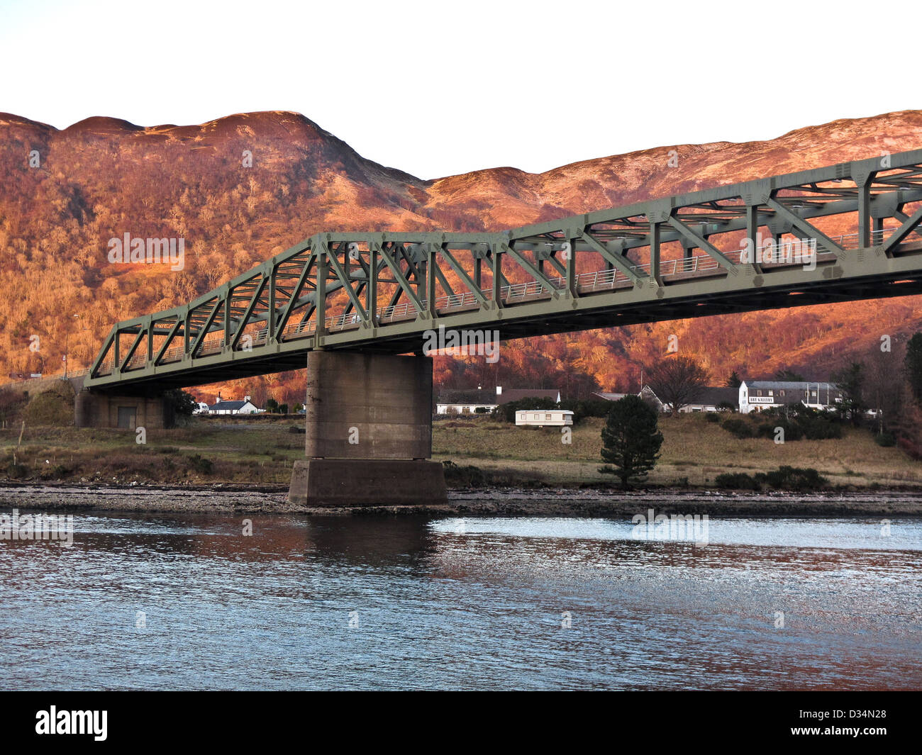 The Ballachulish bridge in the west highlands of Scotland, near Fort