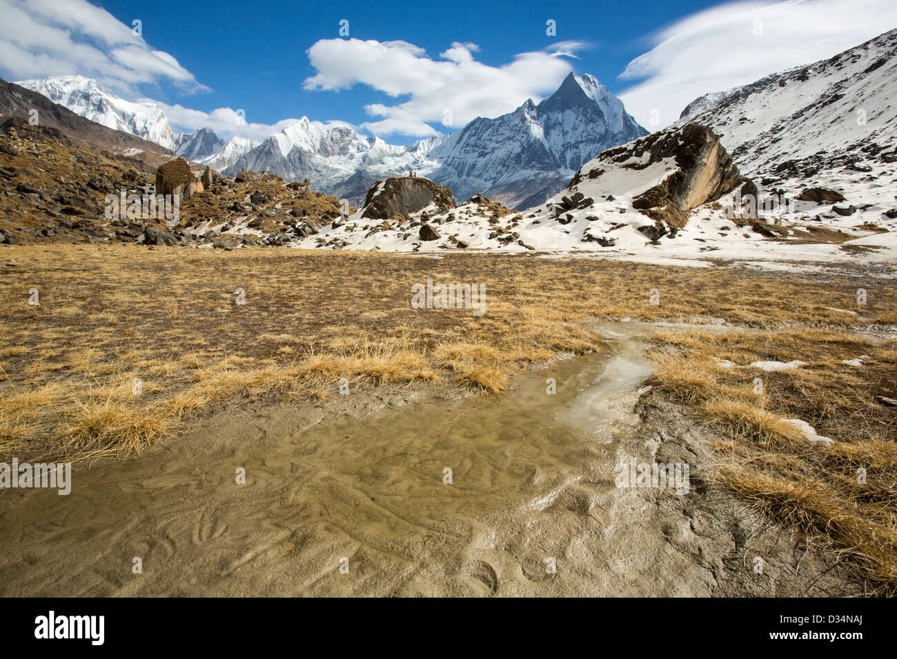 Meltwater mountain hi-res stock photography and images - Alamy