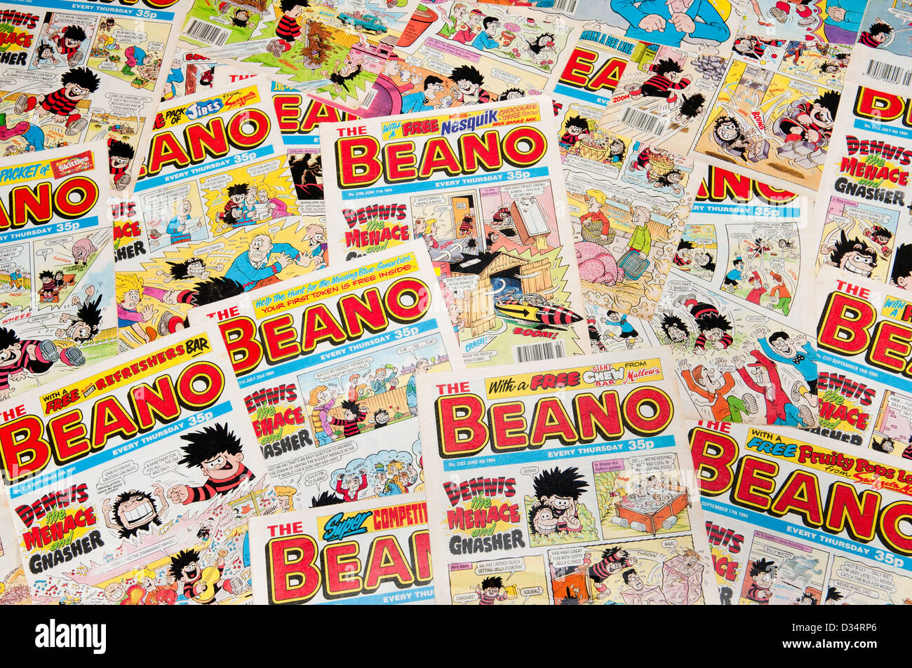 Dennis The Menace And Beano Stock Photos & Dennis The Menace And Beano ...